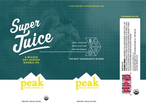 Peak Organic Super Juice May 2017