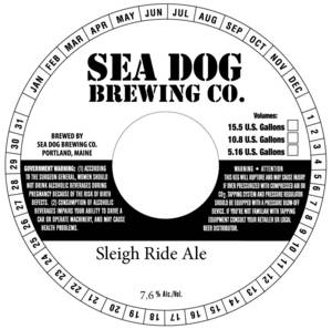 Sea Dog Brewing Co. Sleigh Ride Ale