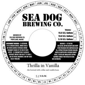 Sea Dog Brewing Co. Thrilla In Vanilla