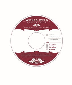 Wicked Weed Brewing Khatta Masala