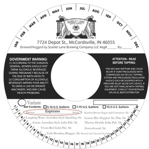 Dorian Espresso Stout April 2017