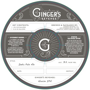 Ginger's Revenge: House Ipa 