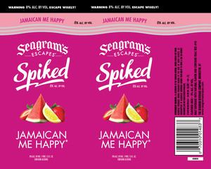 Seagram's Escapes Spiked Jamaican Me Happy May 2017