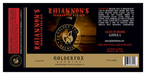 Golden Fox Rhiannon's Irish Style Red Ale