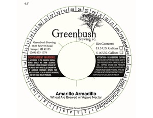 Amarillo Armadillo Wheat Ale Brewed W/ Agave Nectar