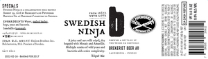 Brekeriet Swedish Ninja April 2017