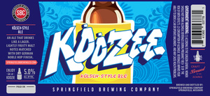Springfield Brewing Company Koozee April 2017