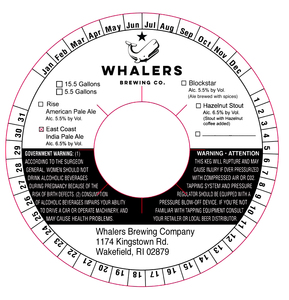 Whalers Brewing Company East Coast India Pale Ale