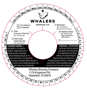 Whalers Brewing Company Hazelnut Stout