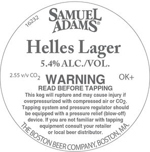 Samuel Adams Helles Lager