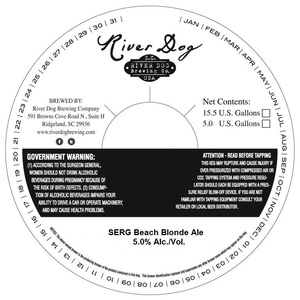 River Dog Brewing Company Serg Beach Blonde Ale