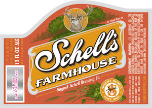 Schell's Farmhouse Ale April 2017