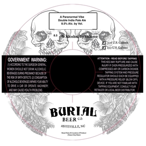 Burial Beer Co. A Paranormal Vibe