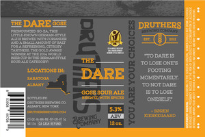 Druthers The Dare April 2017