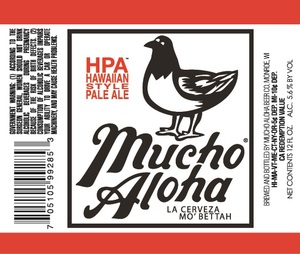 Mucho Aloha Hpa Hawaiian Style Pale April 2017