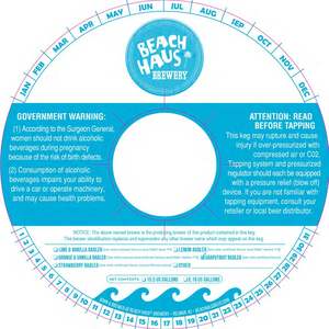 Beach Haus Brewery Grapefruit Radler