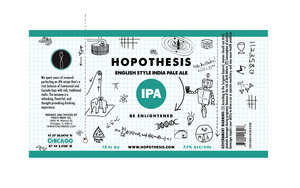 Hopothesis India Pale Ale May 2017