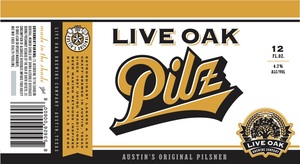 Live Oak Pilz Austin's Original Pilsner