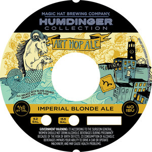 Art Hop Ale Imperial Blonde Ale April 2017