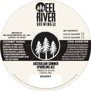 Eel River Brewing Co., Inc. Australian Summer May 2017