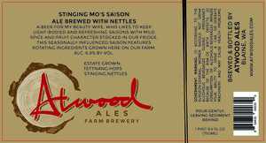 Stinging Mo's Saison Ale Brewed With Nettles