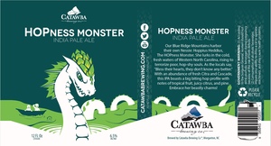 Catawba Brewing Co. Hopness Monster April 2017