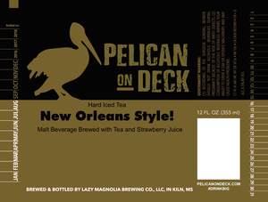 Pelican On Deck Hard Iced Tea May 2017