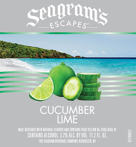 Seagram's Escapes Cucumber Lime
