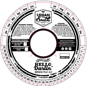 Hello Darlin' 'merican Pale Ale