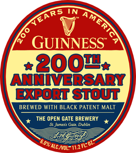 Guinness 200th Anniversary April 2017