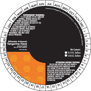 Stillwater Artisanal Tangerine Haze April 2017