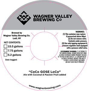 Wagner Valley Brewing Co Coco Gose Loco