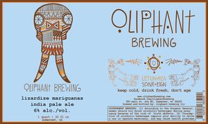 Oliphant Brewing Lizardize Mariguanas