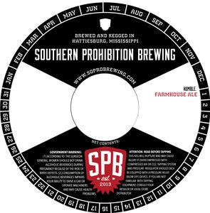 Southern Prohibition Brewing Humble.