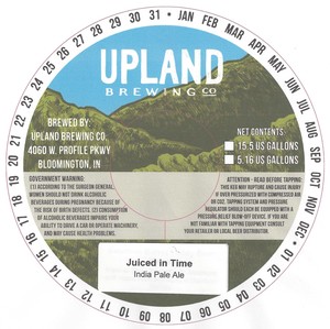 Upland Brewing Company Juiced In Time