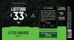 Lifted Embargo Ipa April 2017