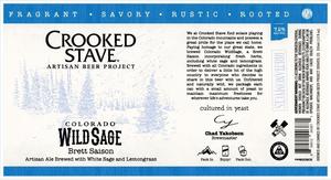 Crooked Stave Artisan Beer Project Colorado Wildsage
