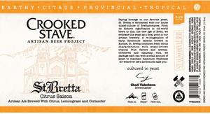 Crooked Stave Artisan Beer Project St. Bretta