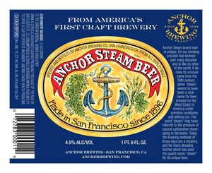 Anchor Brewing Company Steam May 2017