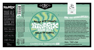 Cambridge Brewing Co. Hendrix