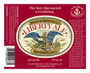 Anchor Brewing Company Liberty May 2017