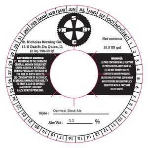 St. Nicholas Brewing Co. Oatmeal Stout