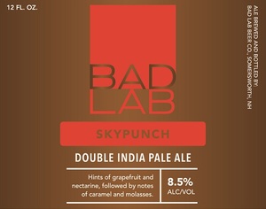 Bad Lab Beer Co. Double India Pale Ale