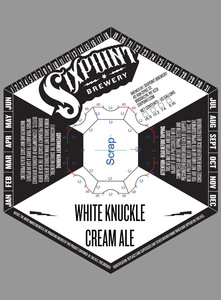 White Knuckle Cream Ale May 2017