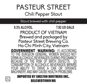 Pasteur Street Chili Pepper Stout