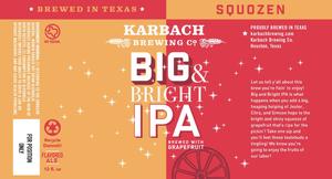 Karbach Brewing Co. Big & Bright May 2017
