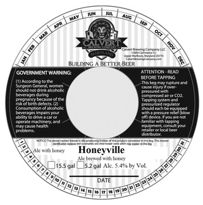Calvert Brewing Company Honeyville