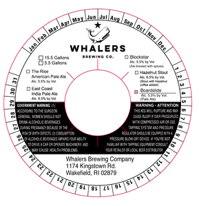 Whalers Brewing Company Boardslide May 2017