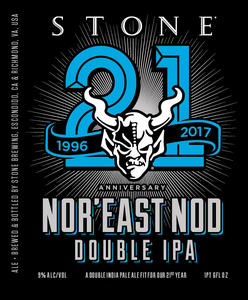 Stone Anniversary Nor'east Nod Double IPA