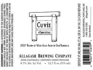 Allagash Brewing Company Cuvee D'industrial